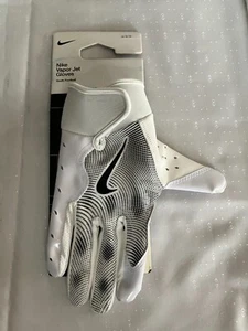Nike Vapor Jet * SINGLE Right Hand Glove * White & Black, New, You Pick YM or YS - Picture 1 of 18