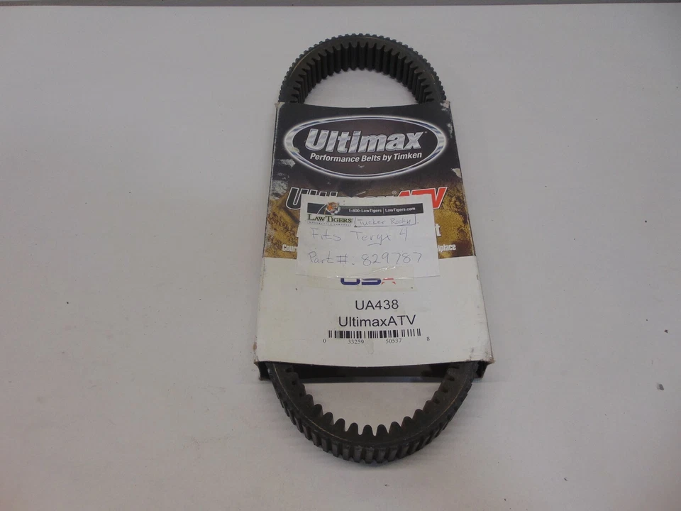 S37 T2 829787 UltimaxATV Kawasaki Teryx 4 New Belt  - Image 1 of 3
