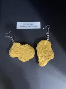 Chicken Nuggets Earrings - Picture 1 of 4