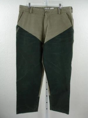 Men's 40 X 29 Columbia Briarshun Stout Field Hunting Green Pants Pheasant Quail - Image 1 of 4