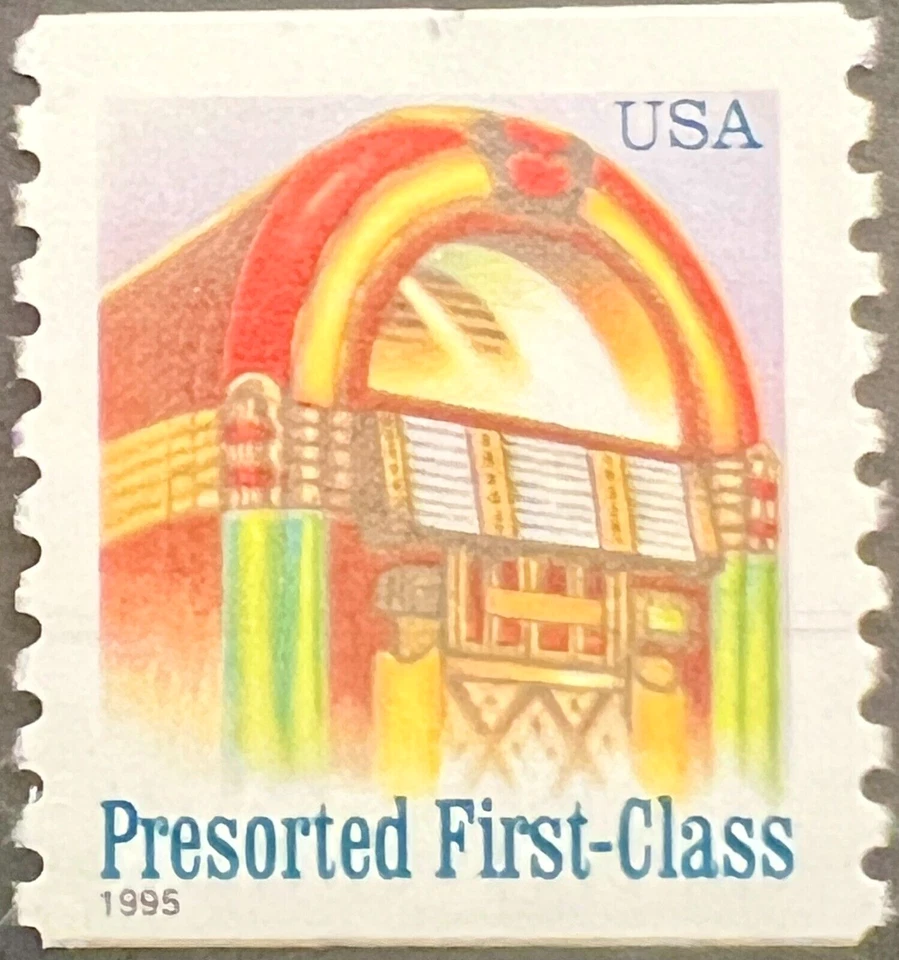 Scott#: 2912 - American Scenes: Juke Box Presorted 1st Class single stamp MNHOG - Image 1 of 1
