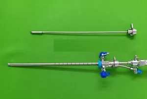 Instrumentos laparoscópicos de funda y puente cistoscopio SS 22 Fr acero 2 piezas - Imagen 1 de 12