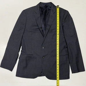 J Crew Ludlow Blazer 40S Dark Gray Tollegno 1900 Italy Fabric Wool - Picture 1 of 8