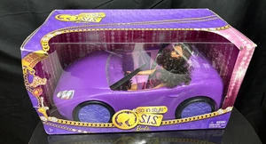 NEU IM KARTON S.I.S. So In Style Trichelle Barbie Puppe und Auto lila RAR - Bild 1 von 5