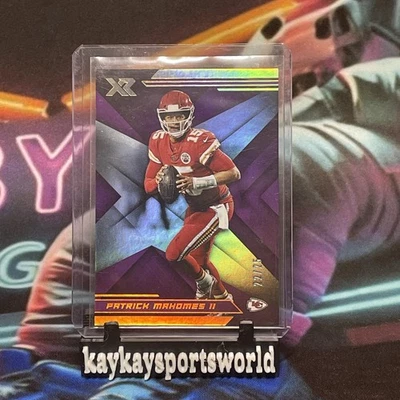 2019 Panini XR Purple Patrick Mahomes /25 - Image 1 of 2