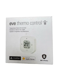 Eve Thermo Control - smartes Thermo-/Hygrometer Apple HomeKit Thread (Matter) - Bild 1 von 3