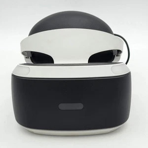 Sony Playstation VR1 Virtual Reality VR Headset White CUH-ZVR1 - Picture 1 of 17