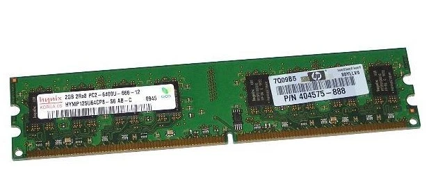 2GB 2Rx8 PC2-6400U-666-13-E1.800 - Image 1 of 1