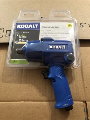Nueva llave de impacto dinamométrica Kobalt Max SGY-AIR227 400 FT-LB Foto 1 de 4