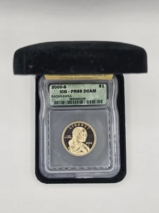 Moneda Sacagawea 2000-S ICG-PR69 DCAM 3534280108 - Imagen 1 de 7