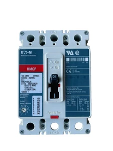 Nuevo disyuntor Eaton HMCP100L3C 100A 3p 600VAC - Imagen 1 de 2