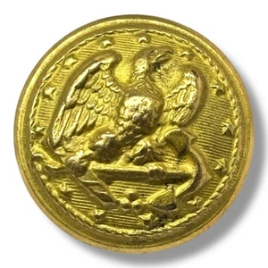 Pre-Civil War US Navy Officer Button Horstmann Philadelphia Eagle Anchor 1840s - Bild 1 von 2