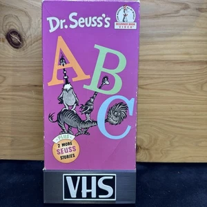 Dr. Seuss ABC (VHS, 1994) * Buy 2 Get 1 Free - Bundle Shipping Discount - Foto 1 di 2