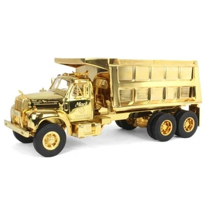 1/34 1960 Mack B-61 Dump Truck, Mack Dump, Gold Plated by First Gear 19-2678 - Picture 1 of 6