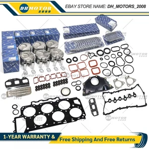 Engine Rebuilding Overhaul Pistons Bearings Kit for Porsche VW Audi 3.6L VR6 BWS - Picture 1 of 6