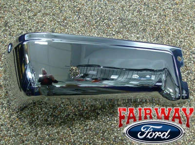 09 thru 14 Ford F-150 OEM Genuine Ford Rear Chrome Step Bumper w/ Prox LH Driver Foto 1 de 4