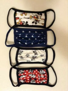 NEU DISNEY STORE Gesichtsmaske Medium Stoff Kind/Jugend Mickey Mouse/Minnie Mouse - Bild 1 von 12