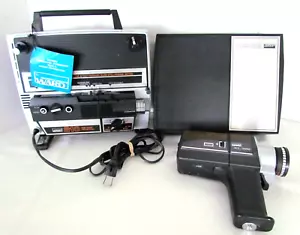 VINTAGE MODEL 810 DUO EIGHT PROJEKTOR UND FILMKAMERA MODELL XL 222 - Bild 1 von 9
