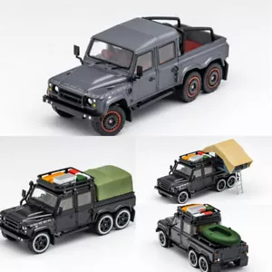 GCD 1:64 Land Rover Defender 6x6 modello di auto pressofusa pick up - Foto 1 di 13