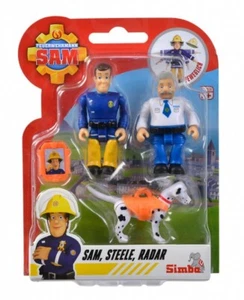 Simba 109252515 - Sam Figurines Double Pack IV, Sam, Steele, Radar - New - Picture 1 of 1
