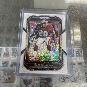 2022 Prizm Darrell Green White Sparkle SSP Washington Redskins #299