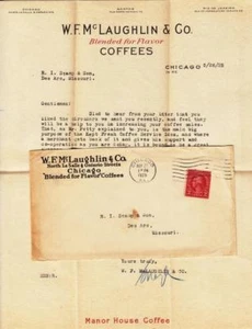 1925, Advertising: W. F. McLaughlin & Co., Blend Coffees, See Remark (18109) - Imagen 1 de 1