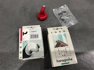 Hansgrohe Axor Uno - Logo 2 x Handtuchhalter Rot , Logo, Rarität, - Bild 1 von 2