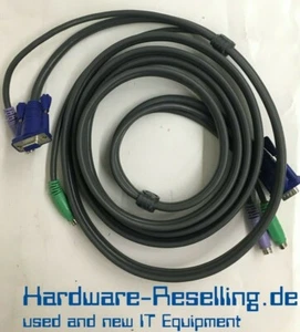 HWR KVM Kabel VGA PS/2 – VGA PS/2 3 Meter - Afbeelding 1 van 1
