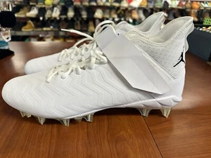 Nike Jordan Alpha Menace Pro 2 Mid SMU P Football Cleats CV1676-103 Size 13.5 - Picture 1 of 9