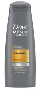 Champú 3 en 1 DOVE Men+Care Sport Care Endurance + acondicionador + gel de baño 12 oz - Imagen 1 de 1