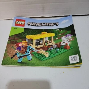 Instruction Booklet Only! LEGO The Horse Stable MINECRAFT (21171) - Foto 1 di 2