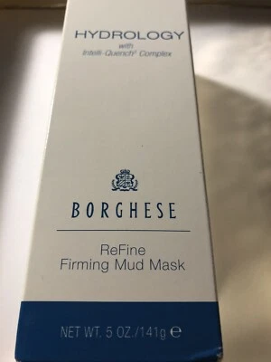 Borghese Hydrology ReFine Firming Mud Mask 5 oz. New in Box Borghese Mud Therapy - Image 1 of 3