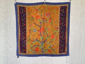 Jean Pierre Seidentuch Vintage Blumenbaum (FL06/31/10-24B) - Bild 1 von 23