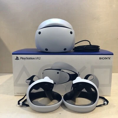 Sony PlayStation PS5 VR2 Headset with 2 Sense Controllers Grade A CFI-ZVR1 - Image 1 of 4
