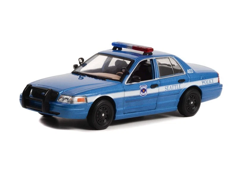 GREENLIGHT 85571 Ford USA - Crown Victoria Police Interceptor Seattle 2001 -