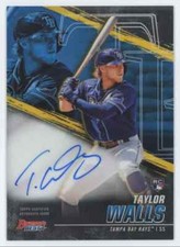 2021 Bowman's Best of 2021 Taylor Walls Rookie Auto Rays #B21-TW C01