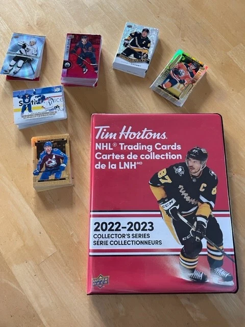 Upper Deck 2022-23 Tim Hortons Complete Set  (252) with album - Image 1 of 1
