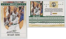 2011-12 NBA Hoops Artist's Proof Ray Allen #7 HOF