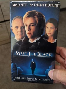 Meet Joe Black (VHS, 1999) Sealed 2-Tape Set Brad Pitt - Picture 1 of 4