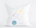 Love You Moon And Back Space Boy Personalised Pillow Cushion Photo Gift Present
