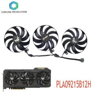 3PCS/Set PLA09215B12H Video card fan for ASUS TUF Gaming 3060 3070 3080 3090 - Picture 1 of 2