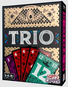 Trio Card Game Happy Camper HCG-2000 Family Party Set Veloce Fare Nana - Foto 1 di 7