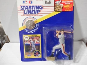 Starting Lineup 1991 Will Clark Giants Figure w/Collector Coin 042721DMT - Picture 1 of 3