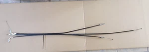 2004-07 Honda VTX1300 OEM Throttle Cables & Clutch Cable (HO/B9) - Picture 1 of 5