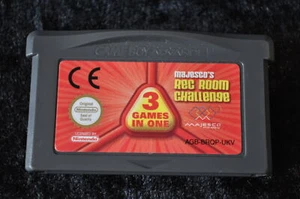 Majesco's Rec Room Challenge 3 Games in One Gameboy Advance GBA - Imagen 1 de 1