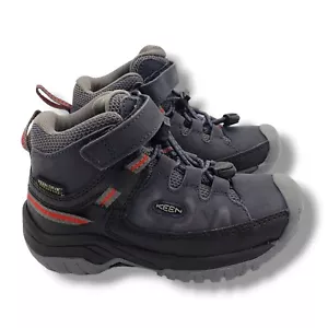 Keen Targhee Mid Stivali Bambino 9 Impermeabili Escursionismo Blu 1024013 - Foto 1 di 9