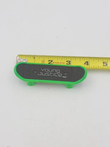 McDonalds Happy Meal Skateboard Young Justice Aqualad DC Comic Hero Fingerboard Cover