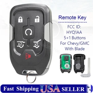 Replacement For Chevrolet Suburban Tahoe 2015 - 2020 Smart Remote Key Fob HYQ1AA - Foto 1 di 8