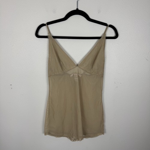 VALENTINO Victoria's Secret Y2K Vintage Chemise Maglia Mini Abito Slip Fairy Grunge Taglia S