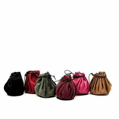 Bolsa Medieval con Cordón Gamuza Bolsa para Monedas para Joyería Renacimiento Juegos con disfraces Disfraz Foto 1 de 4